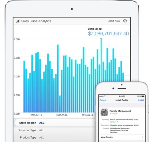 iPad and iPhone MDM analytics